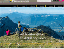Tablet Screenshot of paysvoironnais.info